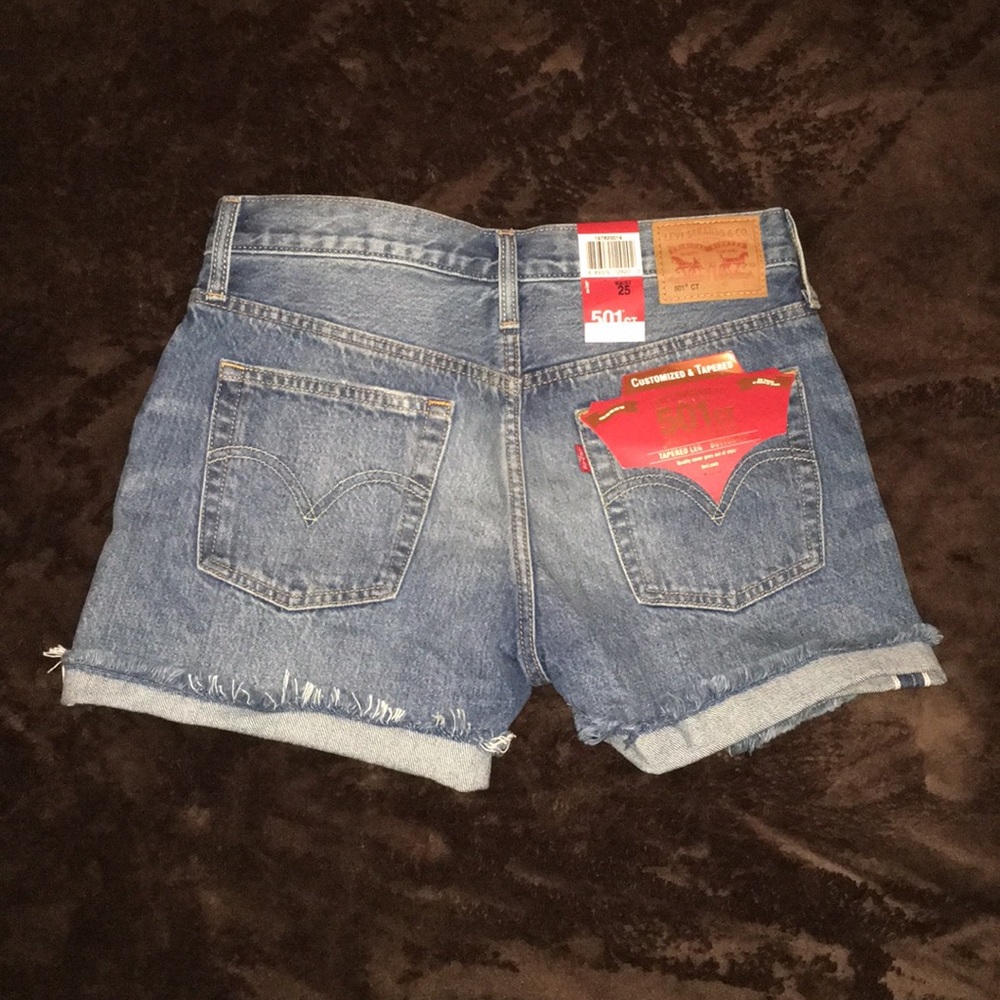 Levi 501 cT 25 waist shorts
